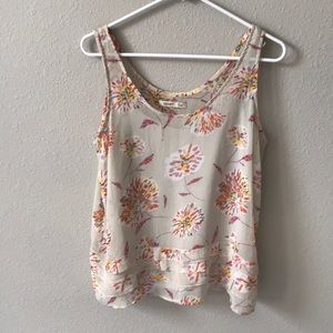 Old navy tank with built in camisole size m